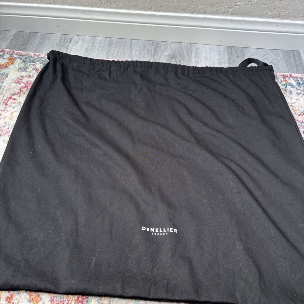 Demellier Large Capri Raffia Tote Bag - Picture 7 of 8